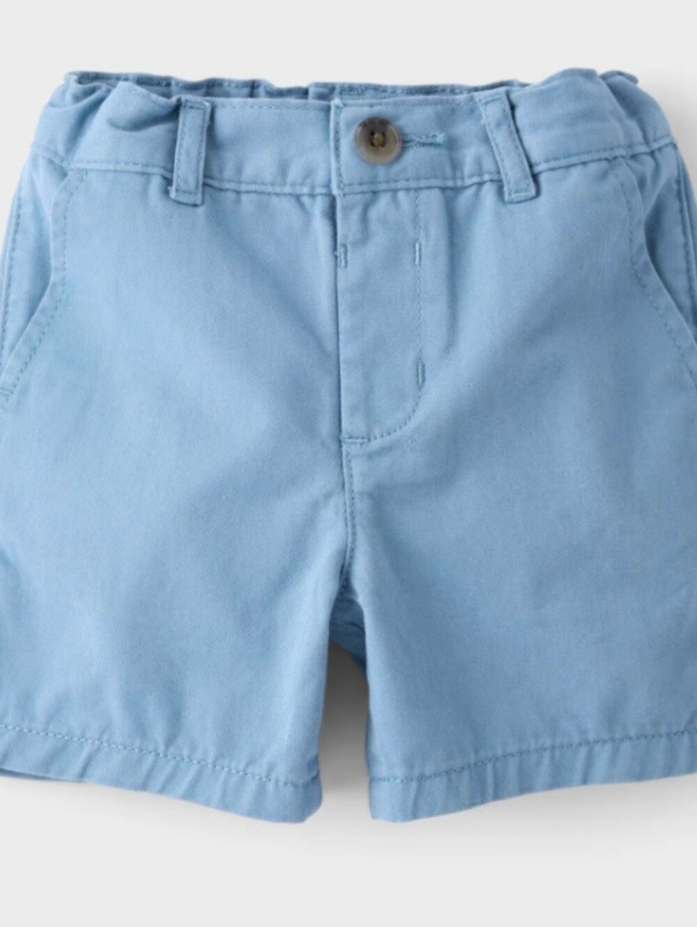 The Children's Place Toddler Boys Chino Shorts - Blue Sz 2T
